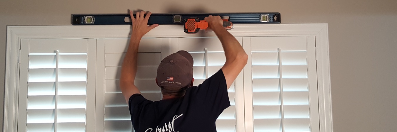 Installing shutters in San Antonio