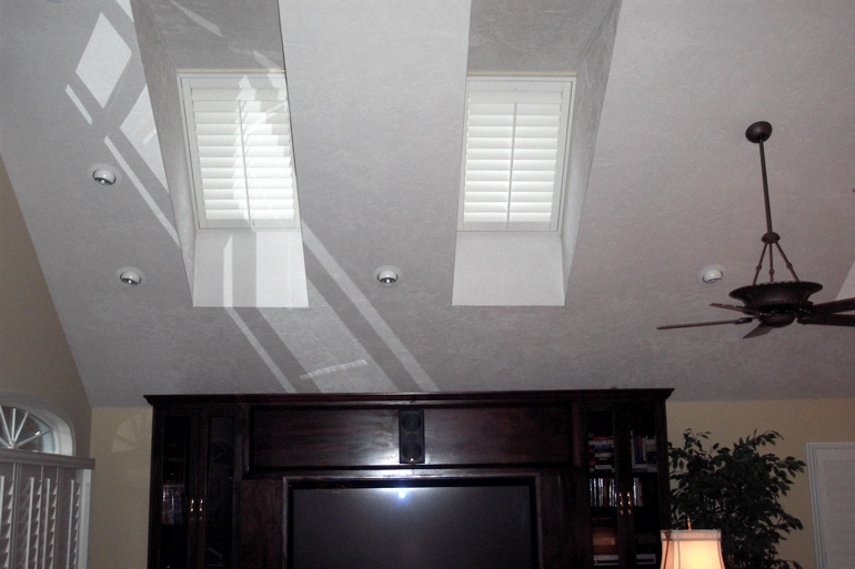 Skylight Shutters and Shades for San Antonio Homes